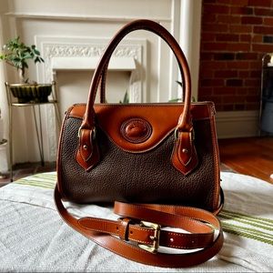 Vintage Dooney and Bourke All-Weather Leather AWL Satchel